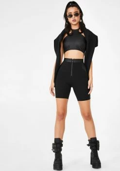 Poster Grl Tops Thicc Skin Halter Top