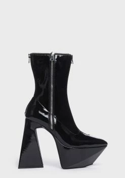 Poster Grl Future Trippin' Patent Ankle Boots