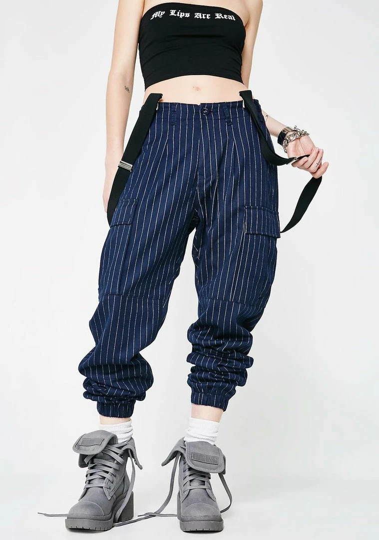 Poster Grl Too Bossy Suspender Cargo Pants 2 Poster Grl Too Bossy Suspender Cargo Pants