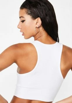 Poster Grl Tops Daddy AF Crop Tank