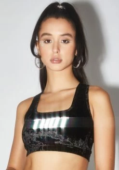 Poster Grl That Heaux Over There Sports Bra