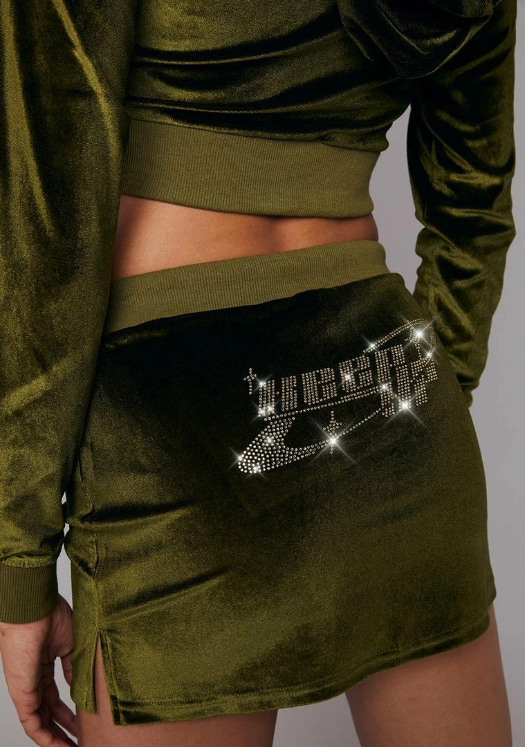 Poster Grl Moss Kissed A Girl Velour Skirt Set Skirts Set 2 Poster Grl Moss Kissed A Girl Velour Skirt Set Skirts Set