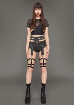 Poster Grl Bottoms At Your Mercy Shorts Set