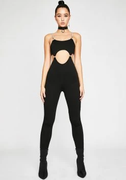 Poster Grl Jumpsuits & Rompers Portrait Mode Cut-Out Catsuit