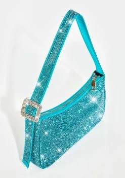 Poster Grl Aqua Diva Revolution Rhinestone Shoulder Bag