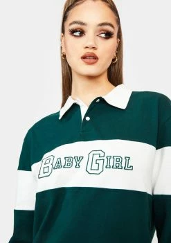 Poster Grl Tops Baby's Still Got It Polo Shirt