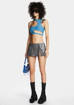 Poster Grl Cutting Edge Celebrity Tank Crop Top