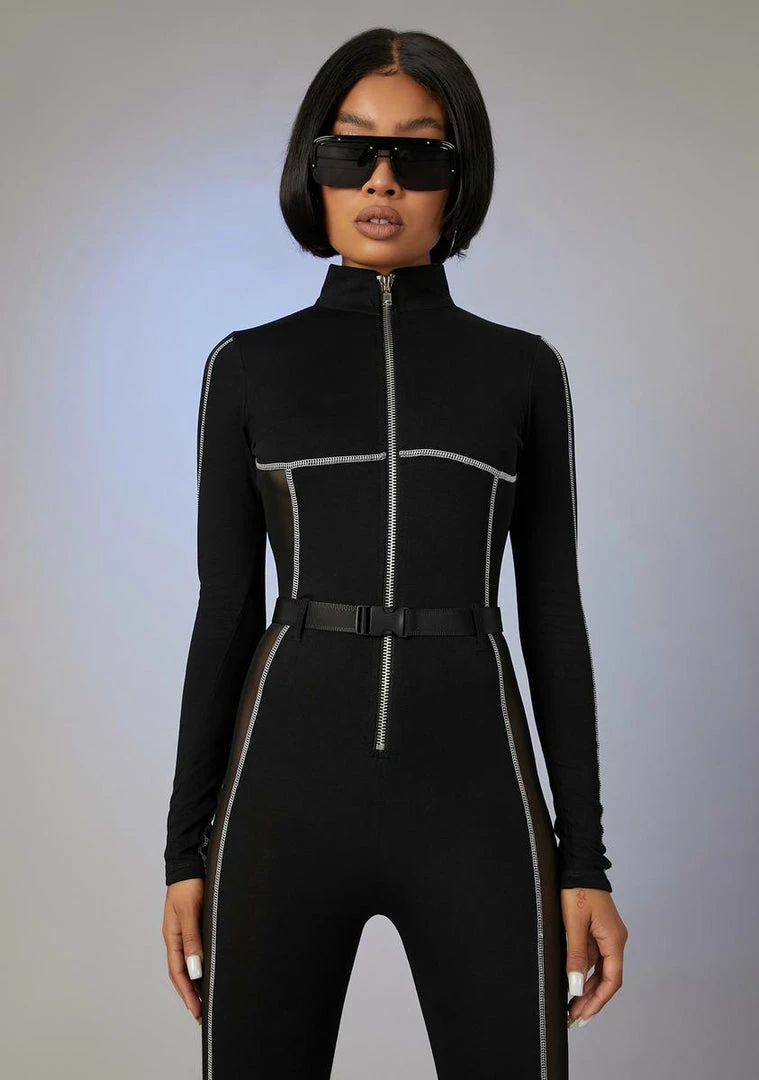 Poster Grl Switching Lanes Sporty Jumpsuit Catsuits 1 Poster Grl Switching Lanes Sporty Jumpsuit Catsuits