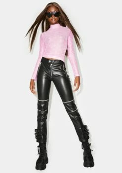 Poster Grl Tops Designer Drip Monogram Top