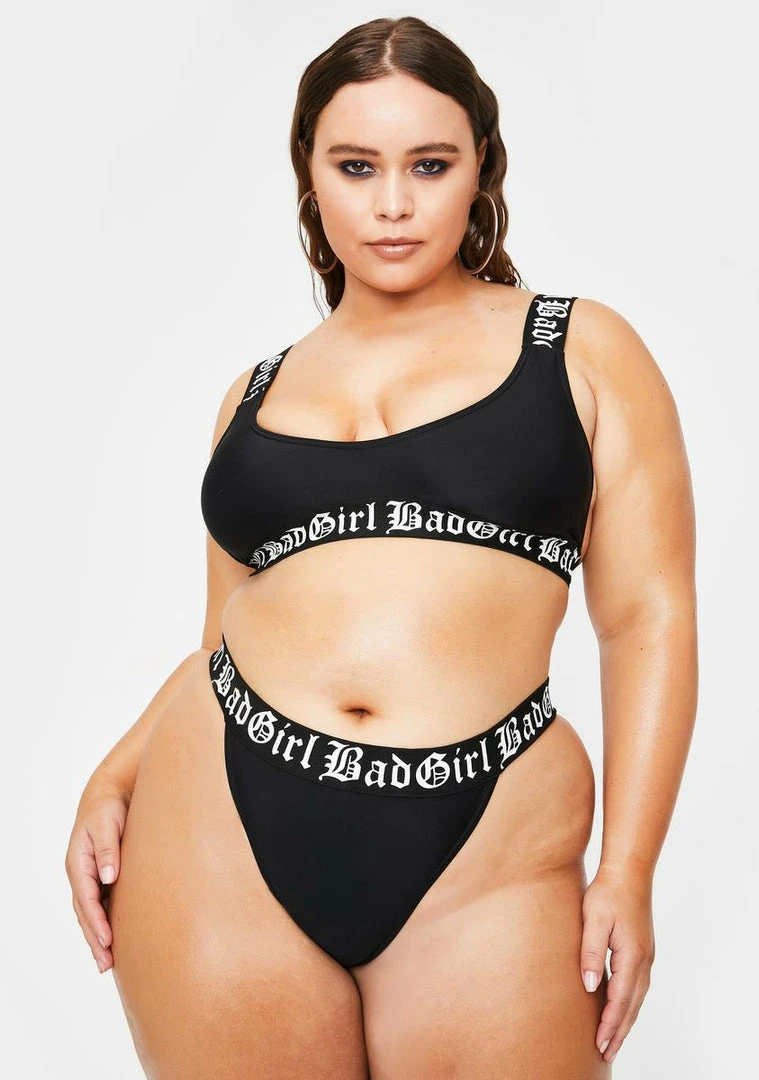 Poster Grl I'm Tha Baddest Cheeky Bikini Set Swim 1 Poster Grl I'm Tha Baddest Cheeky Bikini Set Swim