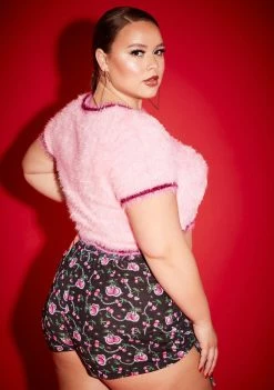 Poster Grl Miss Choose Ur Cherry Ruched Mini Shorts