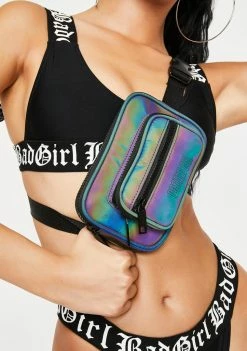 Poster Grl Vacay Mode Reflective Fanny Pack Bags & Wallets