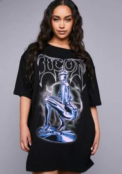 Poster Grl Plus Blow Ur Mind Graphic Tee