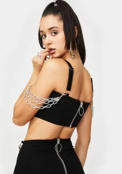 Poster Grl Thicc As Thieves Chain Tank Tops