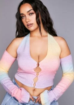 Poster Grl Plus Don't Start Now Crop Top Tank Crop Top