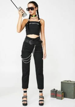 Poster Grl Danger Zone Chain Cami Tops