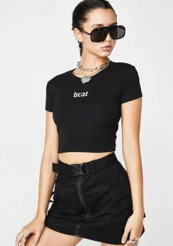 Poster Grl Blunt Brat Graphic Tee Tops