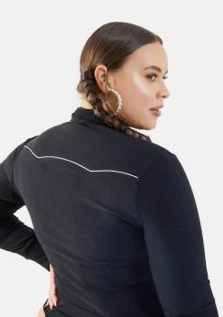 Poster Grl Tops I'm Hell On Wheels Western Bodysuit