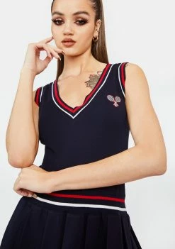 Poster Grl Forty Love Tennis Mini Dress