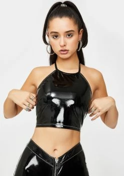Poster Grl Tops Big Mad PVC Halter Top