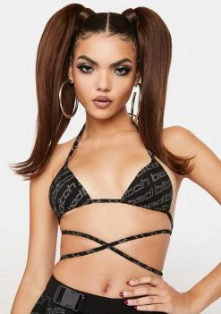 Poster Grl Baddie Mentality Bra Top Tops