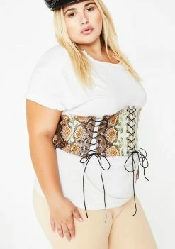 Poster Grl Dope Baddie Alert Corset Belt