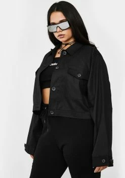 Poster Grl Late Booked Meetings On Rodeo Utility Jacket