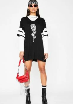 Poster Grl Dresses Babe League Jersey Dress
