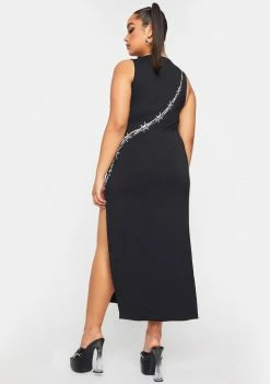 Poster Grl Dresses Plus Dangerously In Love Maxi Dress