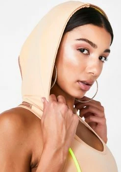 Poster Grl Thirst Trap Hooded Sports Bra