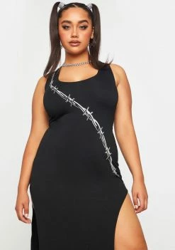 Poster Grl Dresses Plus Dangerously In Love Maxi Dress