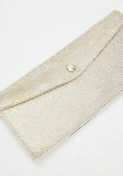 Poster Grl Trophy Wife Rhinestone Clutch Bags & Wallets