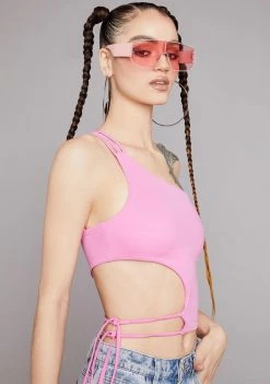 Poster Grl Feel My Frequency Crop Top Tank Crop Top