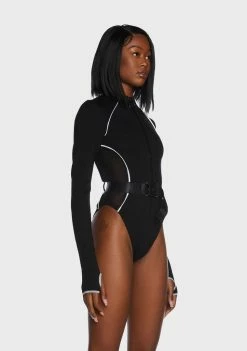 Poster Grl Hashtag Executive Suite Reflective Bodysuit