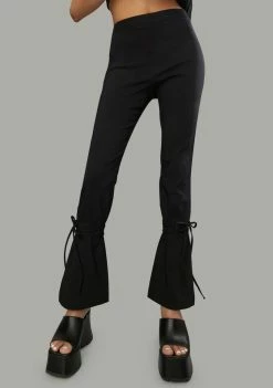 Poster Grl Bottoms Power Moves Fitted Flare Pants