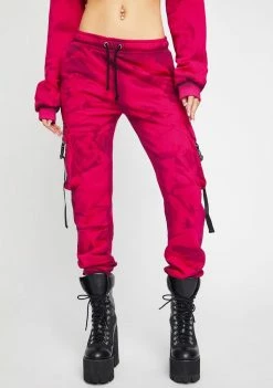 Poster Grl Rude Mood Cargo Joggers Bottoms