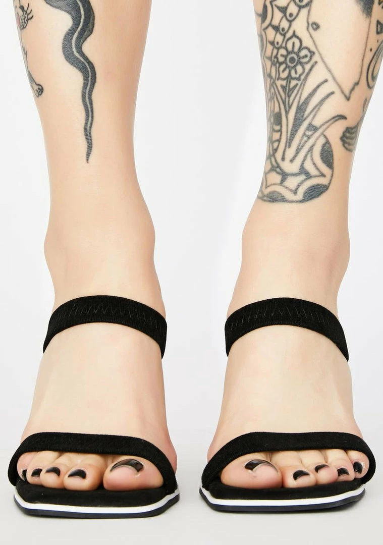 Poster Grl Where's My Check Pierced Heels 3 Poster Grl Where's My Check Pierced Heels