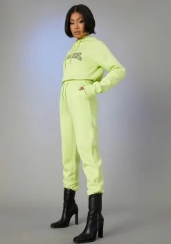 Poster Grl Stopping Time Oversized Sweatpants Bottoms