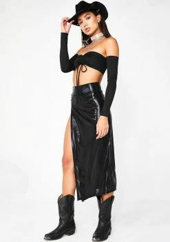 Poster Grl Currency Couture Midi Skirt