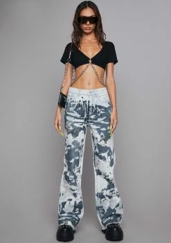 Poster Grl Chainmail Top Slick So Into You Crop Top