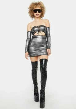 Poster Grl Club Dresses Cool And Collected Mini Dress