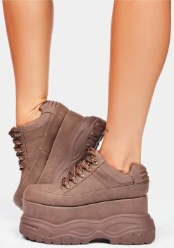 Poster Grl Platforms Coffee Pay The Bills Platform Sneakers