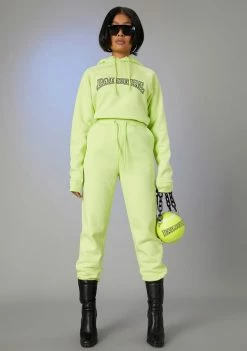 Poster Grl Stopping Time Oversized Sweatpants Bottoms