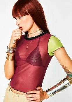 Poster Grl Strong Heart Colorblock Tee