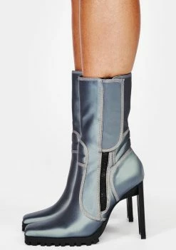 Poster Grl Slick Tricks Colorblock Booties Boots & Booties