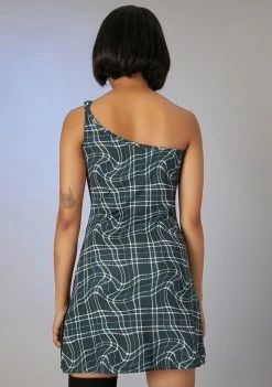 Poster Grl Never The Same Plaid Mini Dress