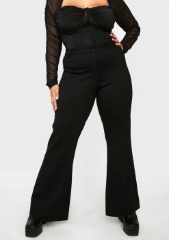 Poster Grl Plus Icicle Gaze Flare Pants