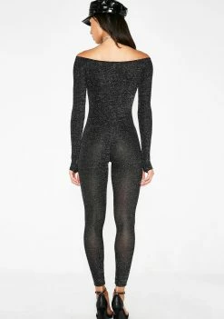 Poster Grl Cut My Check Mesh Catsuit