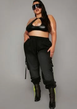 Poster Grl Extreme Attitude Adjustment Washed Cargo Joggers