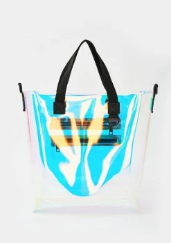 Poster Grl Splash Zone Iridescent Tote Bag Bags & Wallets